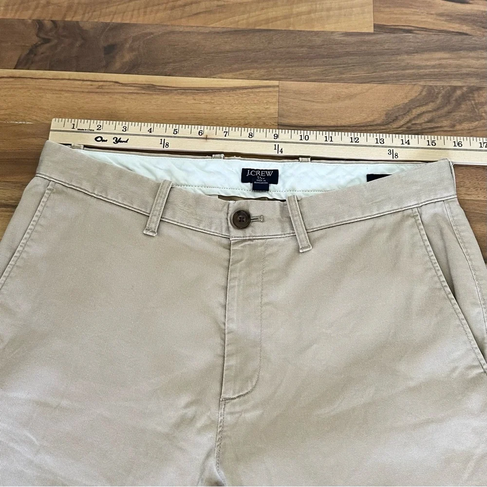 J.Crew Flex Slim Chino light Beige 30x30 Cotton Men’s Pants